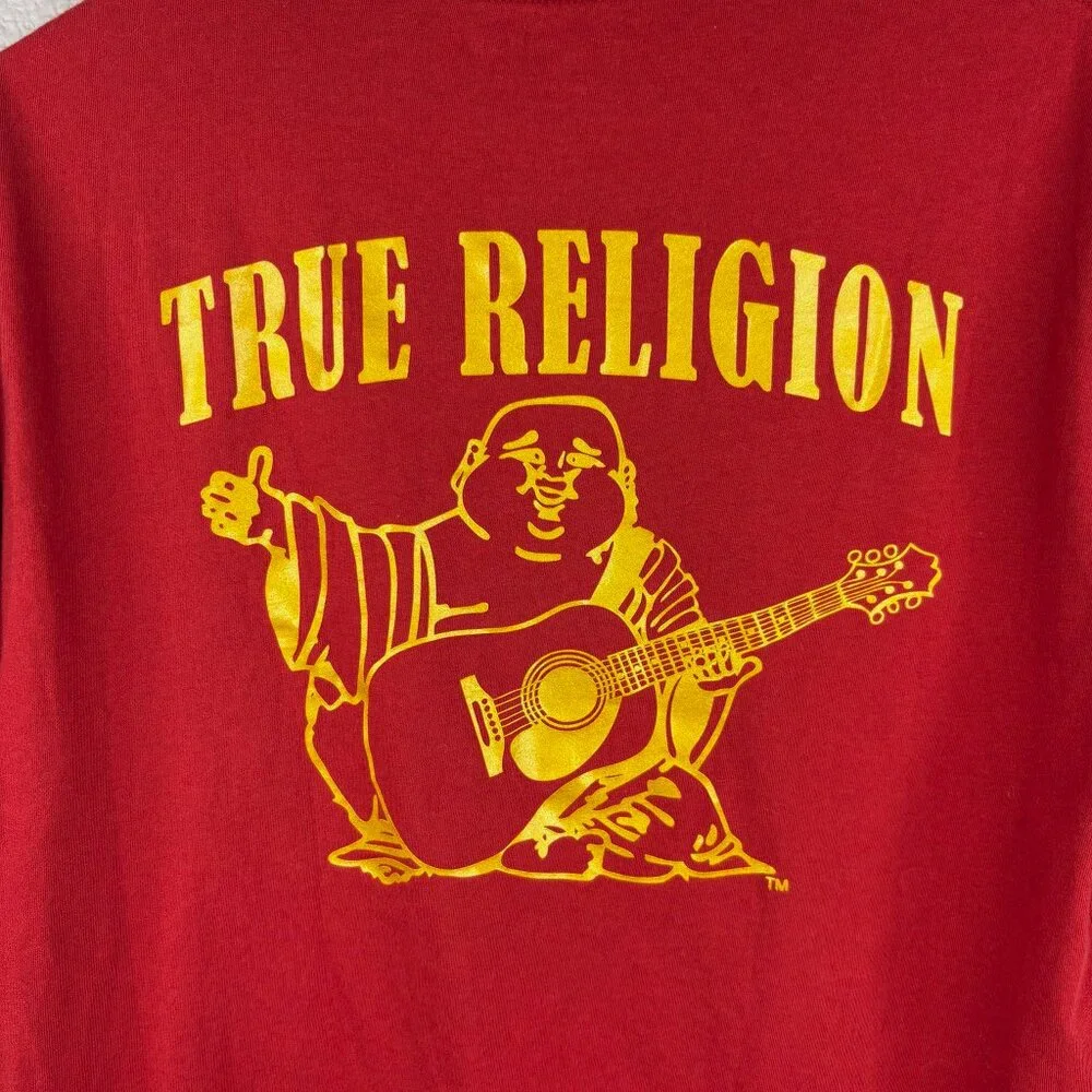 True Religion Red Buddha T-Shirt